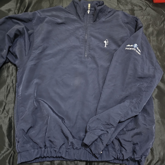 ⛳️ Men's Navy 1/2 zip pullover Phoenix open - Picture 7 of 9